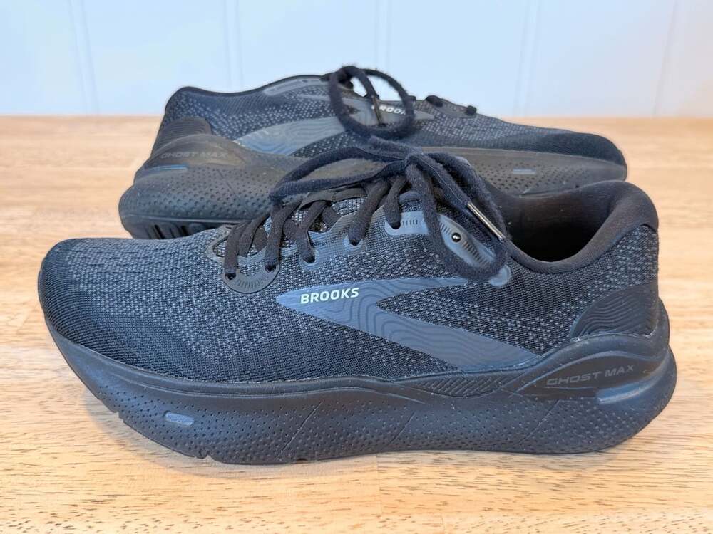 Brooks Ghost Max Running Shoes Black Ebony Women’s 9.5
